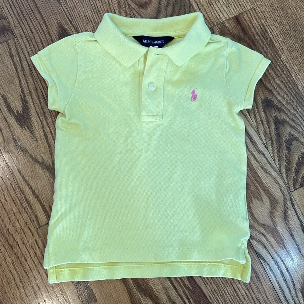 Ralph Lauren Polo Shirt. Size 2/2T. Excellent to Like New Condition.